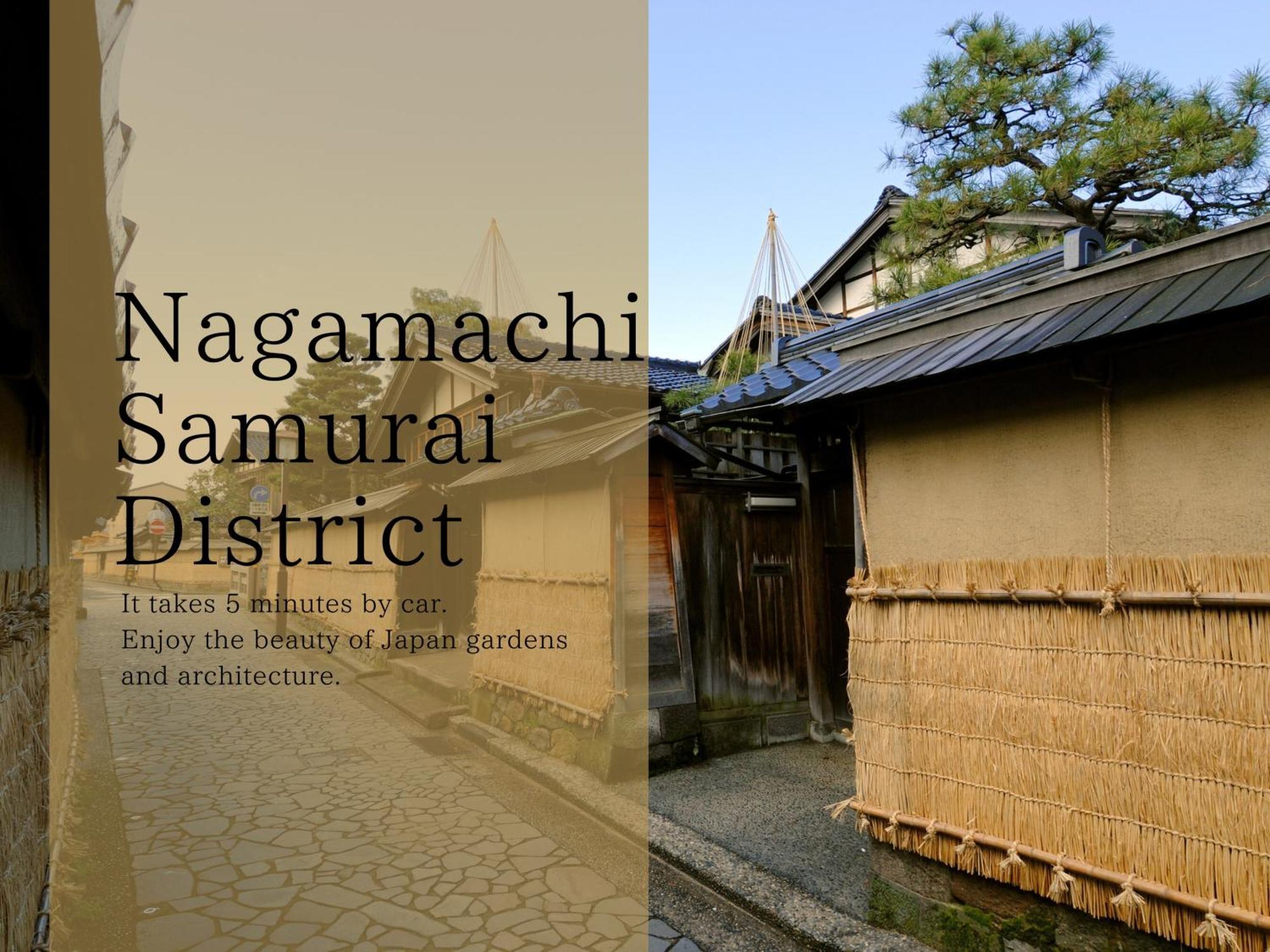 The Hotel Sanraku Kanazawa 21Th December 2022 Open Ngoại thất bức ảnh Nagamachi Samurai District
